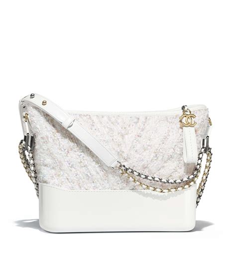 white chanel gabrielle bag